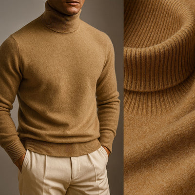 Collo alto in cashmere Roveri