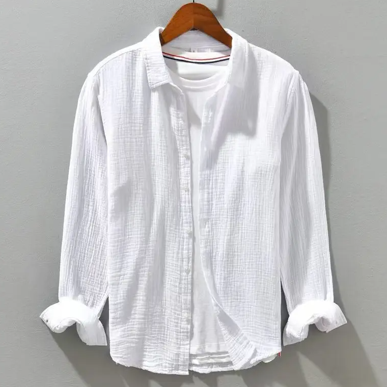 ROSSI ROMA | CAMICIA ELEGANTE IN COTONE MORBIDO COME SETA